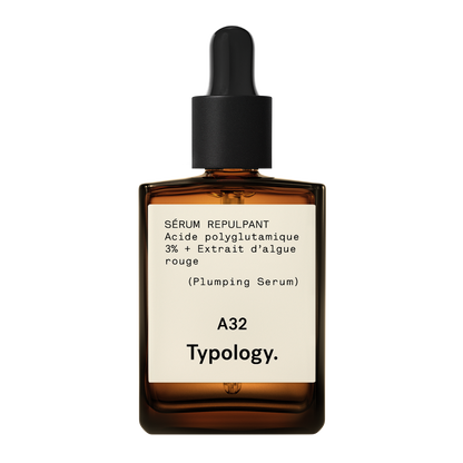 Sérum Repulpant A32
Acide polyglutamique 3% + Extrait d'algue rouge