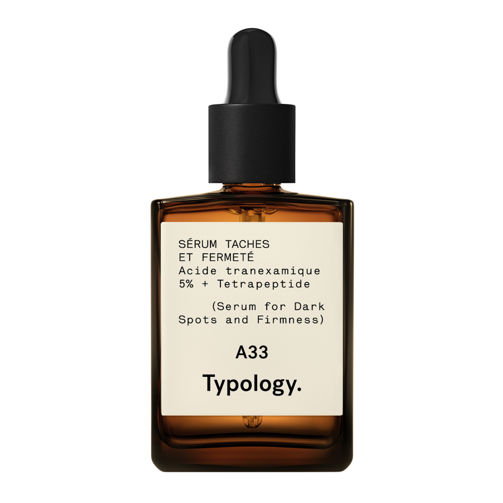 Sérum Taches et Fermeté A33
Acide tranexamique 5% + Tetrapeptide