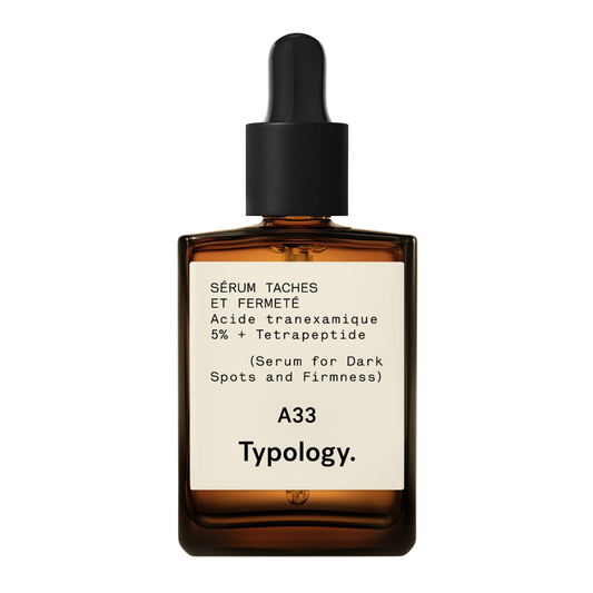 Sérum Taches et Fermeté A33
Acide tranexamique 5% + Tetrapeptide