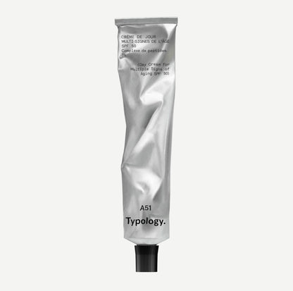 Crème de Jour Multi-Signes de l’Âge SPF 50 A51
Complexe de peptides 3%