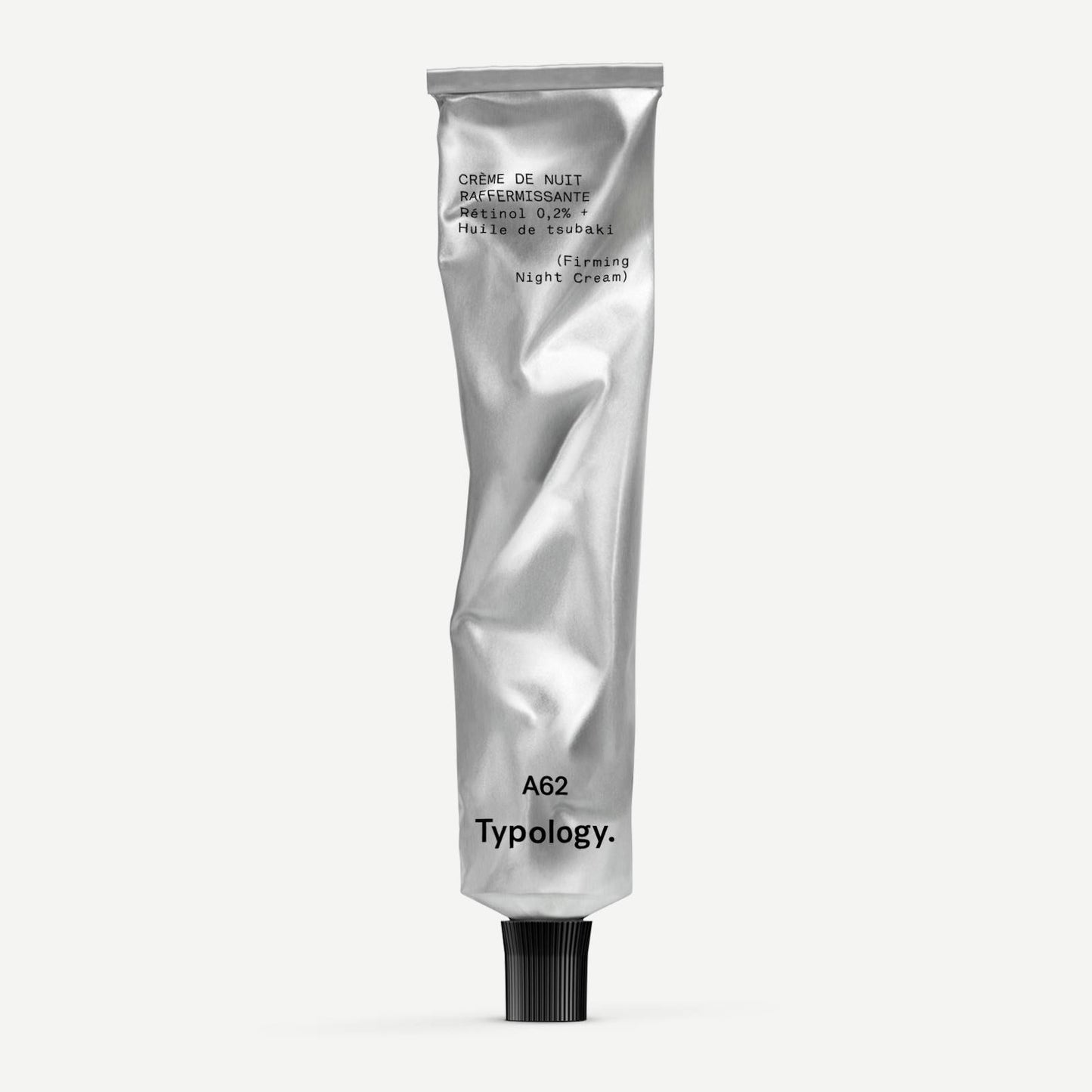Crème de nuit raffermissante A62
Rétinol 0,2% + Huile de tsubaki