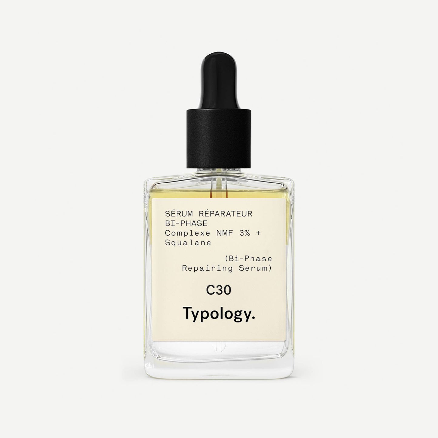 Sérum Réparateur Bi-Phase C30
Complexe NMF 3% + Squalane