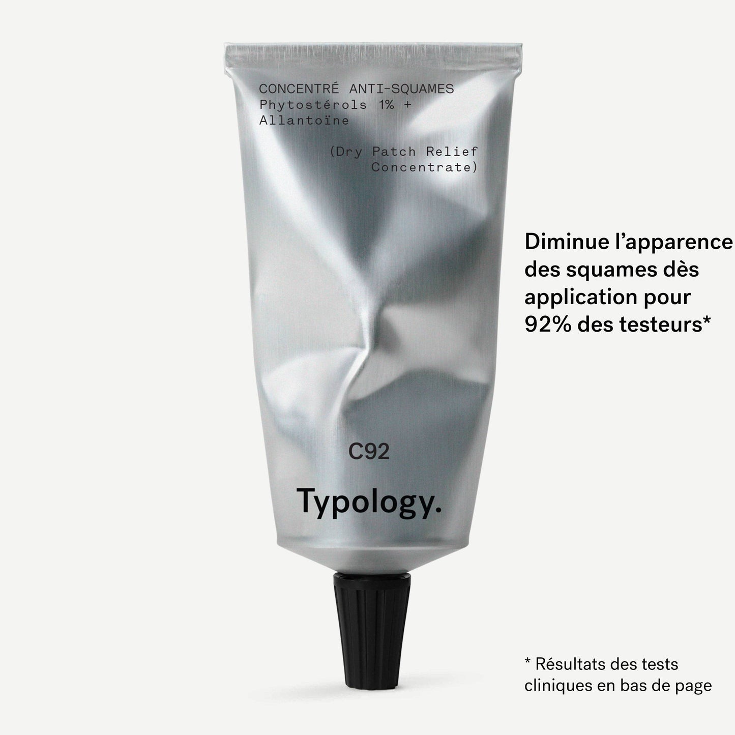Crème Anti-Squames C92
Phytostérols 1% + Allantoïne