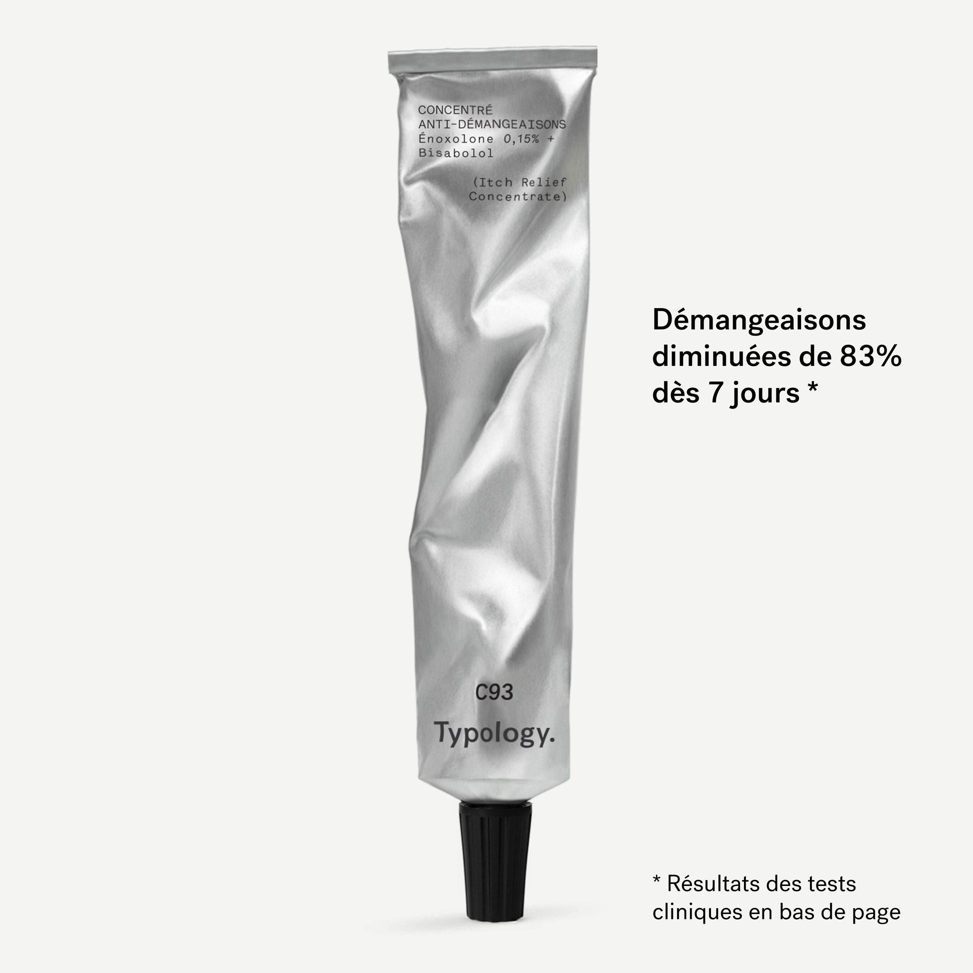 Crème Anti-Démangeaisons C93
Énoxolone 0,15% + Bisabolol