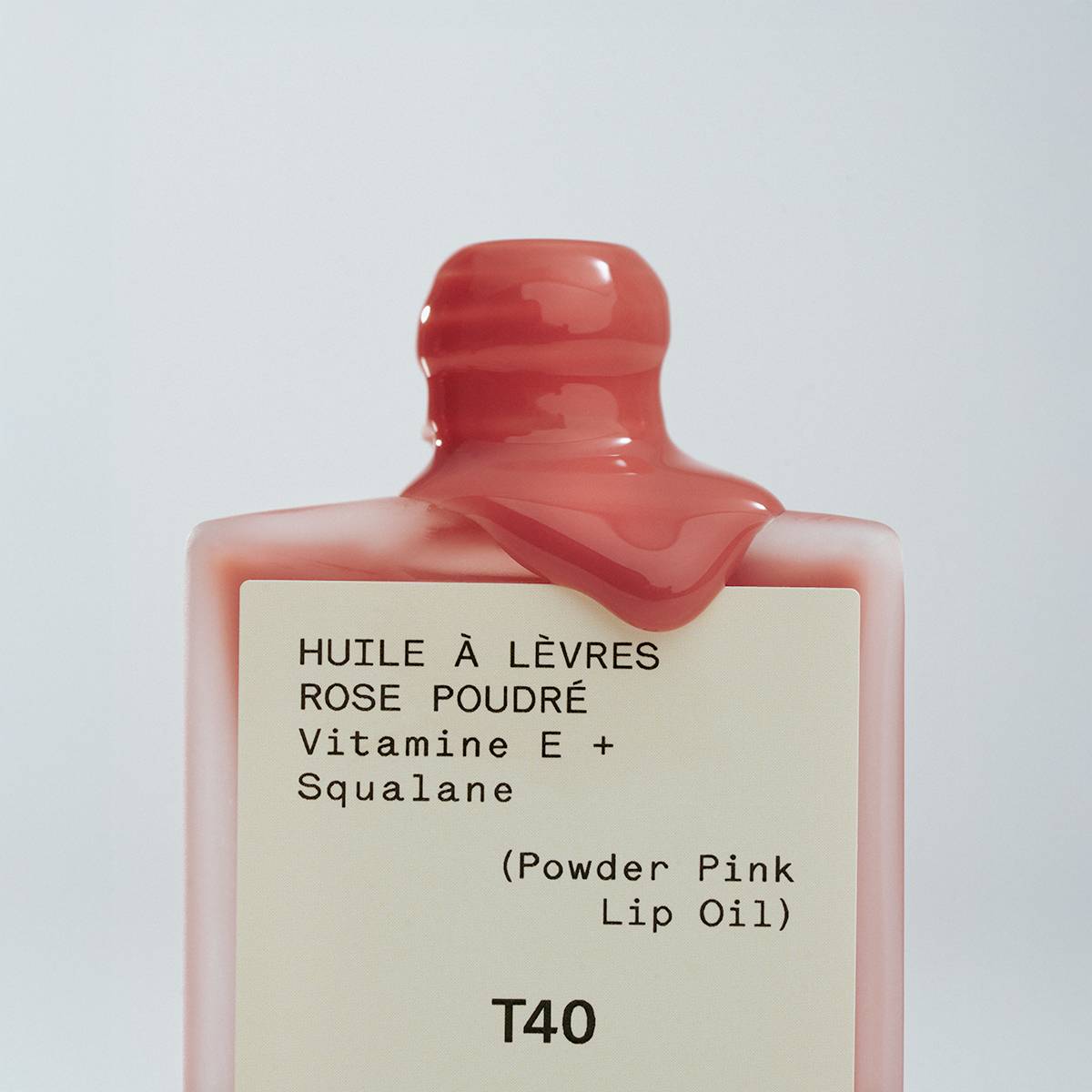 Huile à Lèvres Émolliente T40
Squalane 10% + Vitamine E