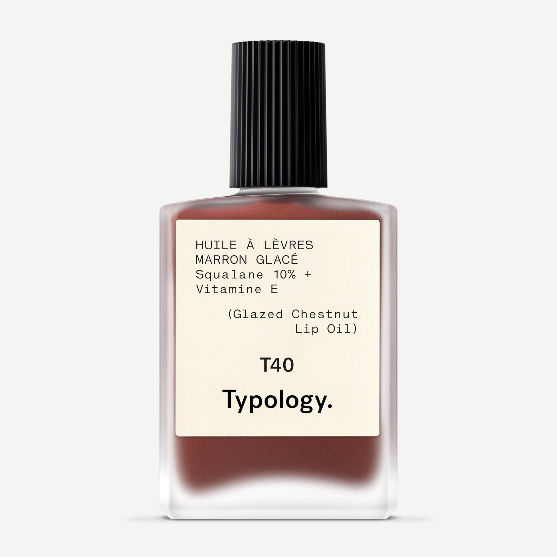 Huile à Lèvres Émolliente T40
Squalane 10% + Vitamine E