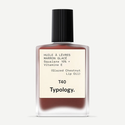 Huile à Lèvres Émolliente T40
Squalane 10% + Vitamine E