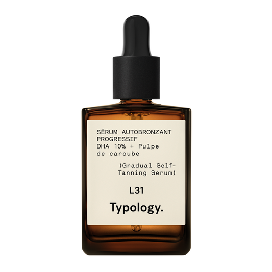 Sérum Autobronzant Progressif L31
DHA végétal 10% + Pulpe de caroube