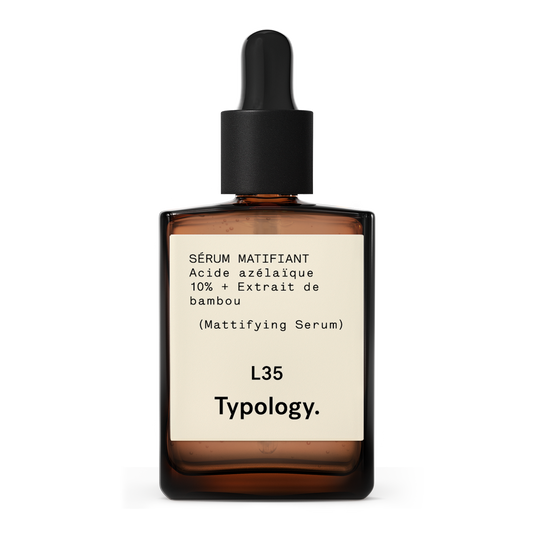 Sérum Matifiant L35
Acide azélaïque 10% + Extrait de bambou