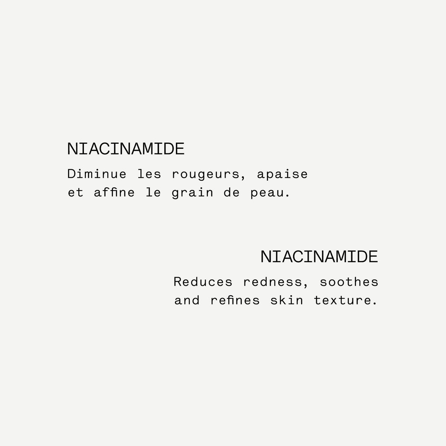 Sérum Unifiant L36
Niacinamide 12%