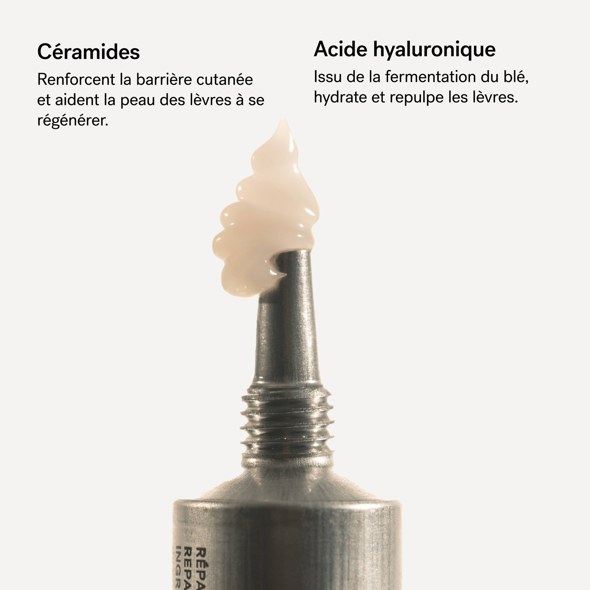 Masque Lèvres Réparateur Nuit L72
Céramides 1% + Acide hyaluronique