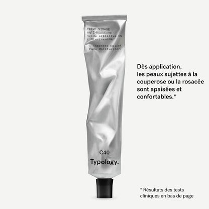 Crème Visage Anti-Rougeurs C40
Acide azélaïque 5% + Niacinamide