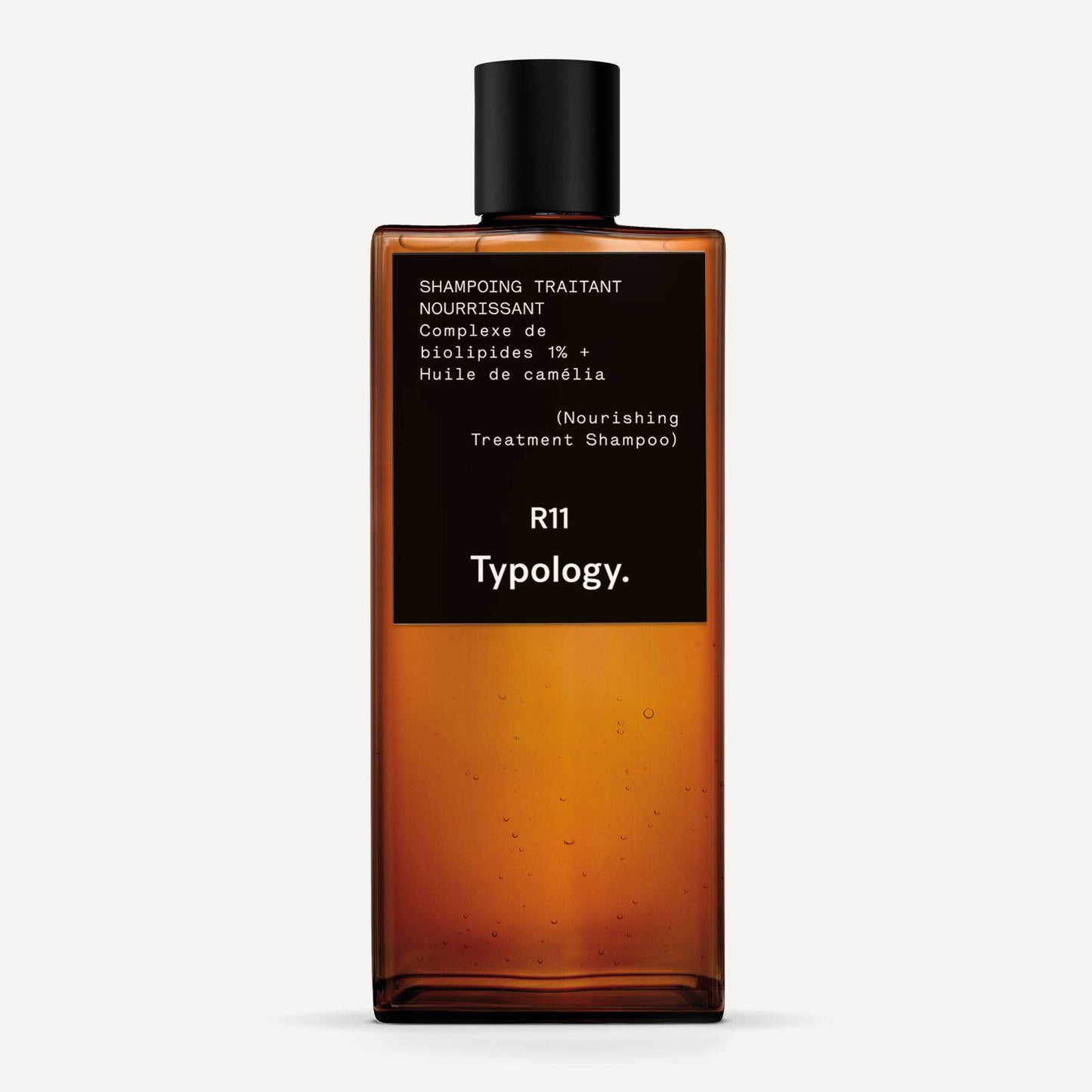 Shampoing Traitant Nourrissant R11
Complexe de biolipides 1% + Huile de camélia