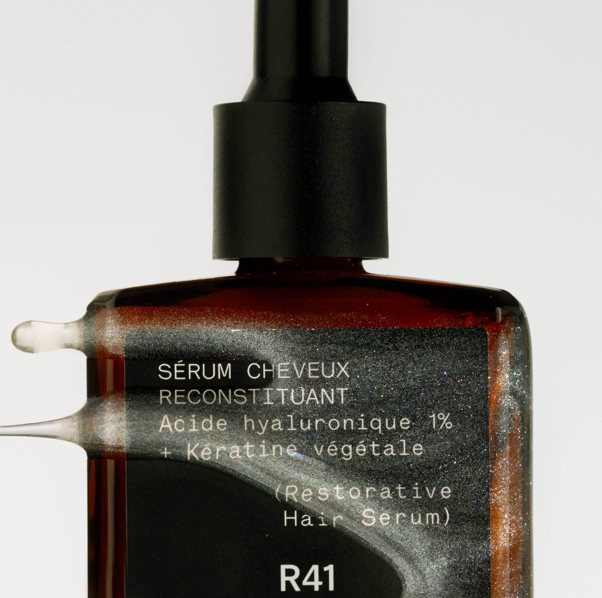 Sérum Cheveux Reconstituant R41
Acide hyaluronique 1% + Kératine végétale