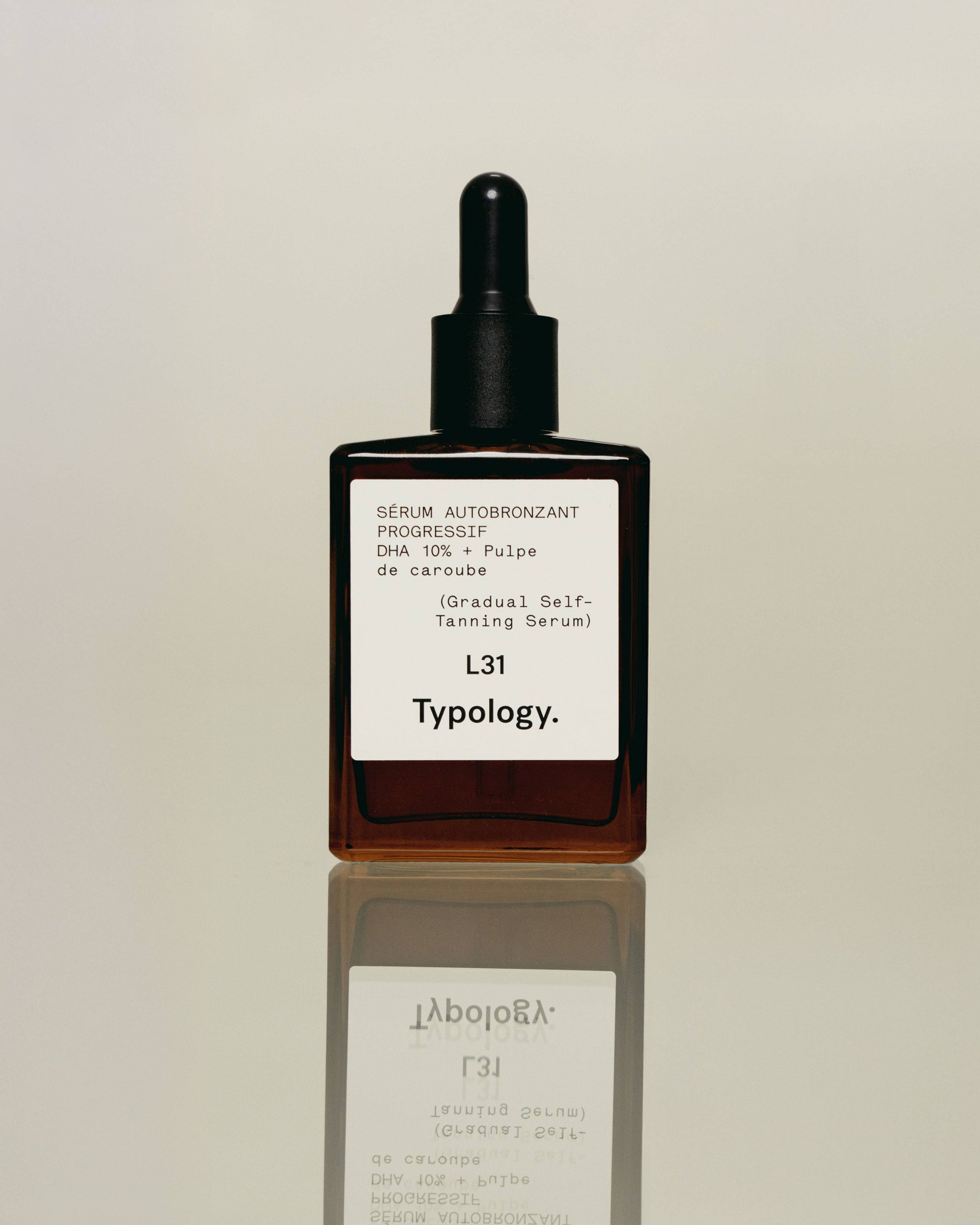 Sérum Autobronzant Progressif L31
DHA végétal 10% + Pulpe de caroube