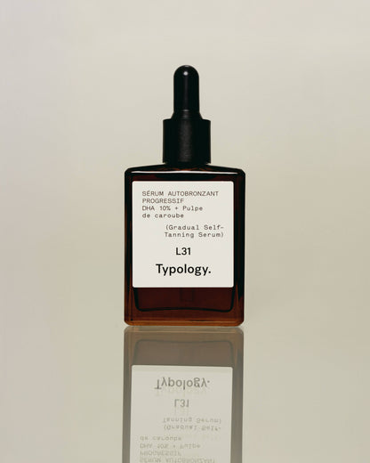 Sérum Autobronzant Progressif L31
DHA végétal 10% + Pulpe de caroube