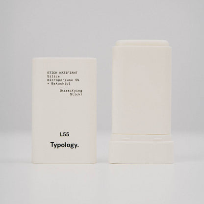Stick Matifiant L55
Silice microporeuse 5% + Bakuchiol
