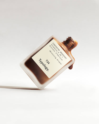 Concentré Bronzant T34
Vitamine E 2% + Extrait d'abricot