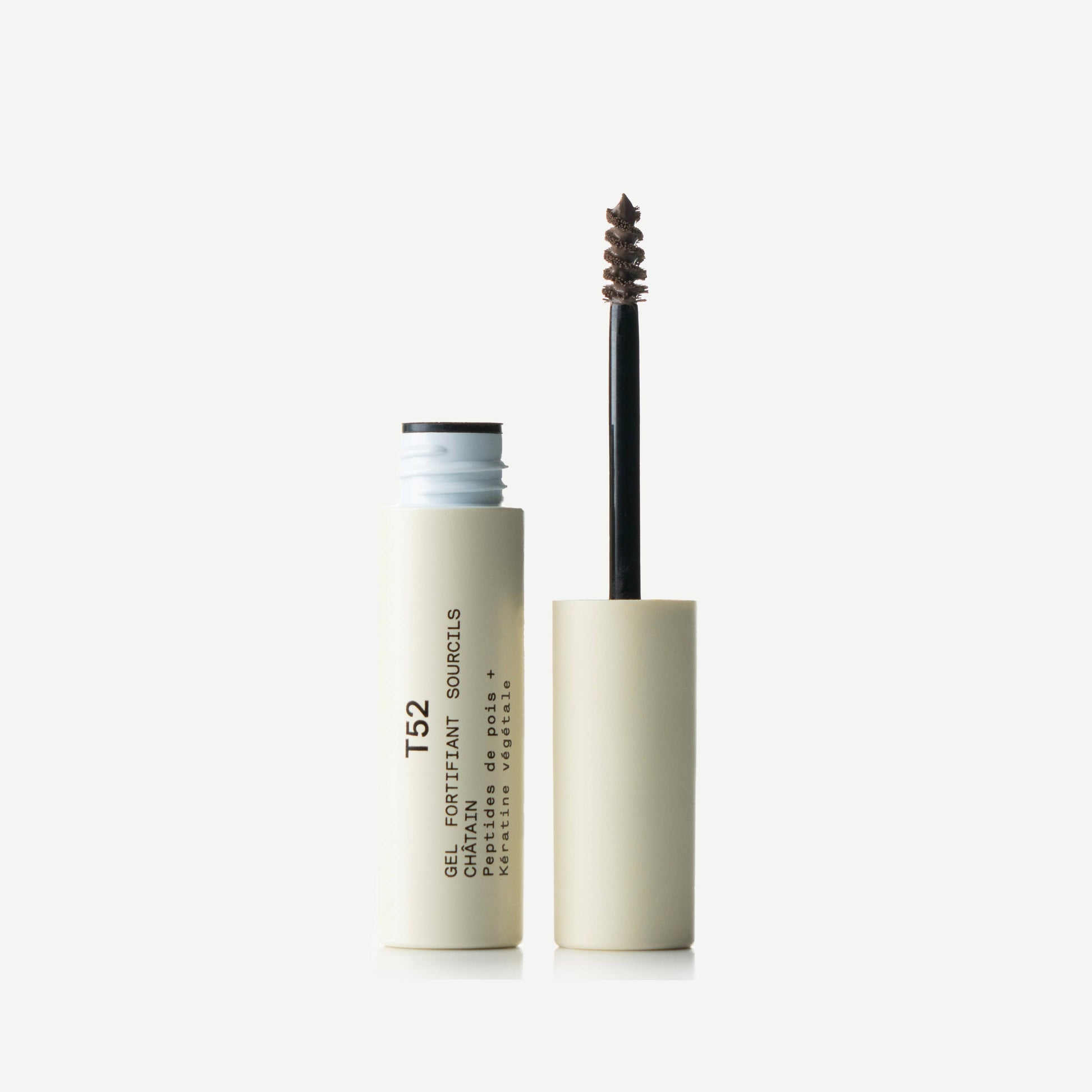 Gel Fortifiant Sourcils T51
Peptides de pois + Kératine végétale